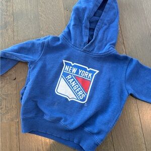 New York Rangers Kids Blue Hoodie
